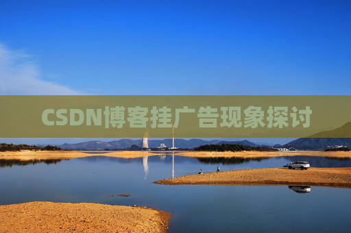 CSDN博客挂广告现象探讨